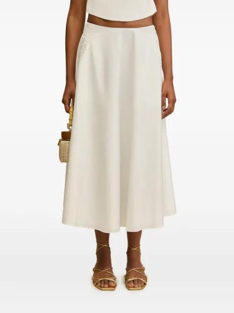 Ely A-line midi skirt by CULT GAIA
