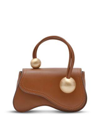 Kazia Leather Nano Crossbody Bag by CULT GAIA