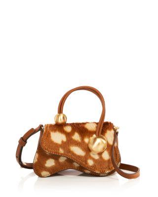 Kazia Nano Calf Hair Crossbody Bag by CULT GAIA