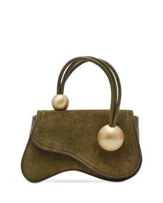 Kazia Nano Mini Suede Crossbody Bag by CULT GAIA