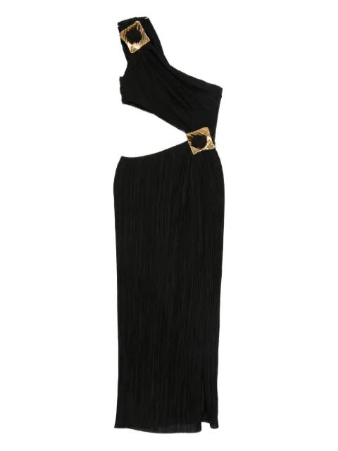 Loah pleated cut-out dress by CULT GAIA