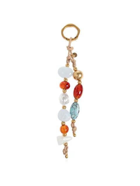 Mercier bead-embellishment bag charm by CULT GAIA