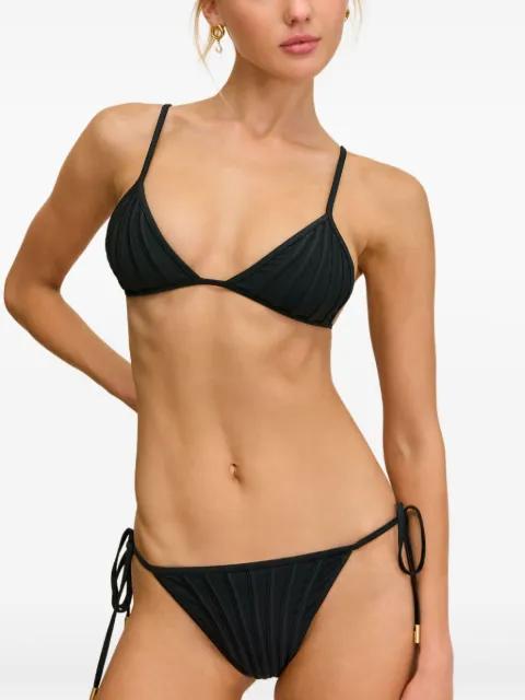 Mina boned triangle bikini top by CULT GAIA