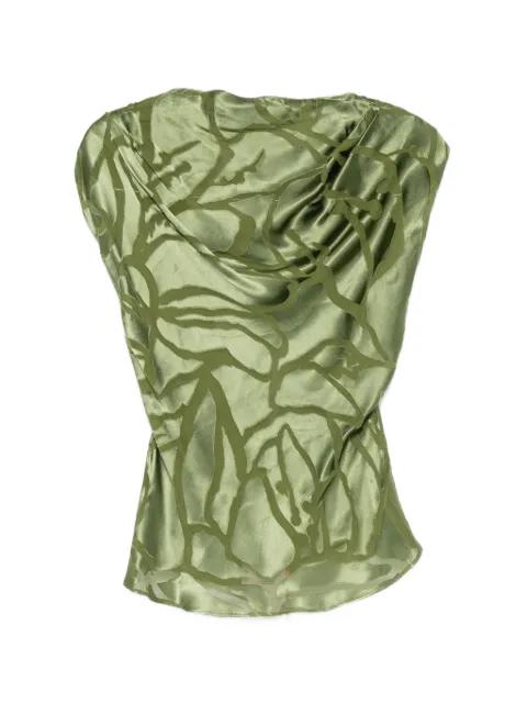 Monette cowl-neck top by CULT GAIA
