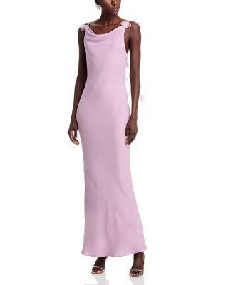 Nymeria 3D Floral Open Back Gown by CULT GAIA