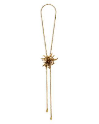 Octavia Flower Bolo Lariat Necklace by CULT GAIA