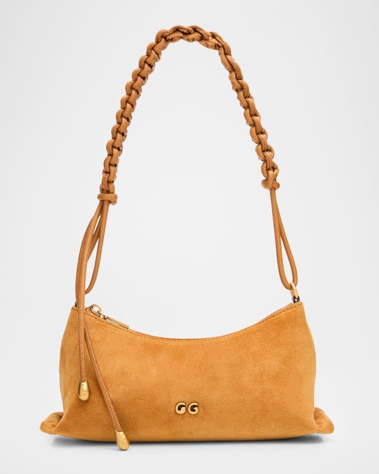 Osa Braided-Strap Suede Shoulder Bag by CULT GAIA