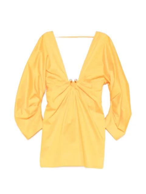 Questra balloon-sleeve mini dress by CULT GAIA