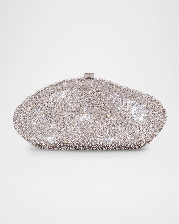 The Caldera Rhinestone Acrylic Clutch Bag by CULT GAIA