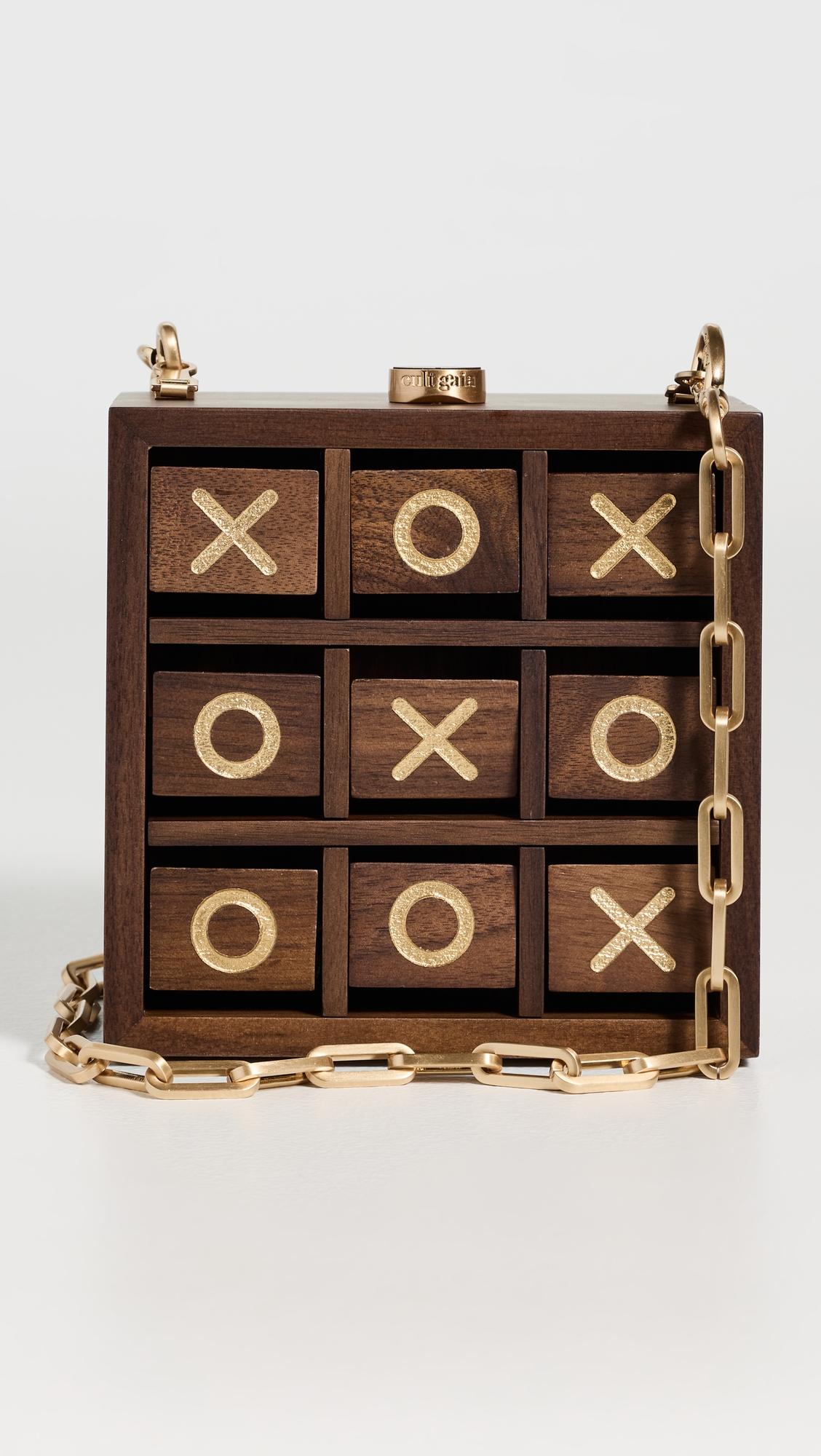 Tic Tac Toe Clutch by CULT GAIA