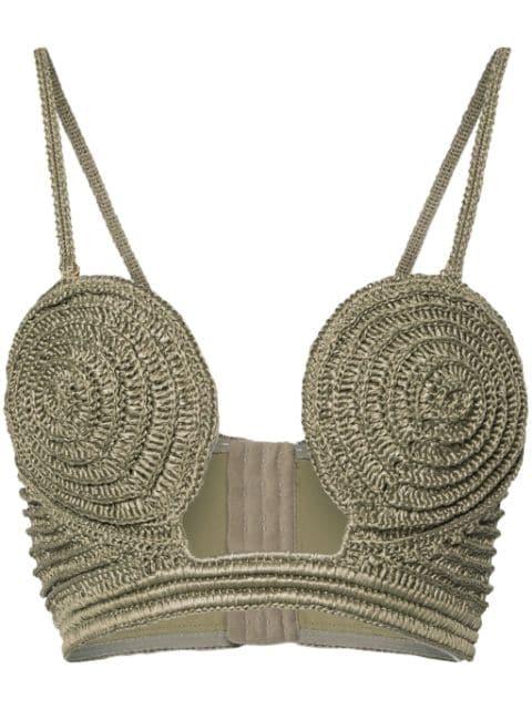 Viviana crochet bustier by CULT GAIA