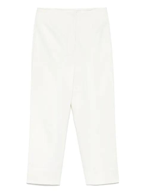 cropped slim-fit trousers by CULT GAIA