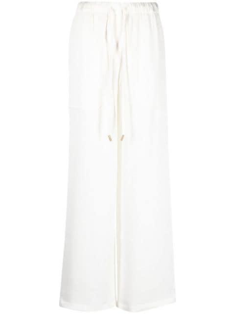 drawstring straight-leg trousers by CULT GAIA