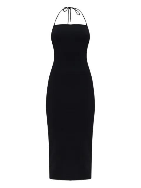 halterneck ribbed midi dress by CULT GAIA