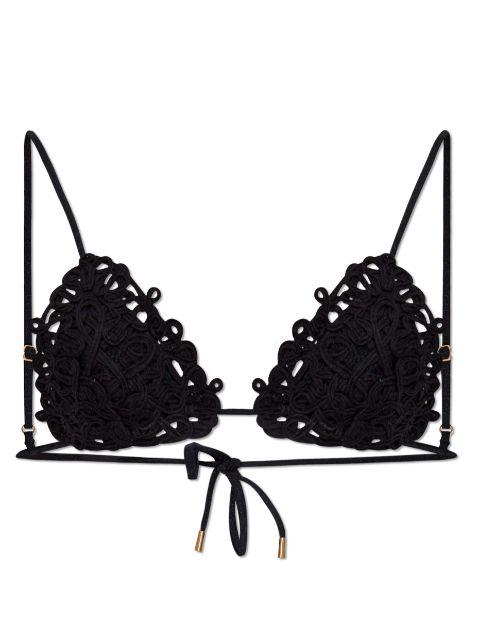 knitted bikini top by CULT GAIA
