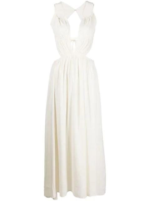 open-back midi dress by CULT GAIA