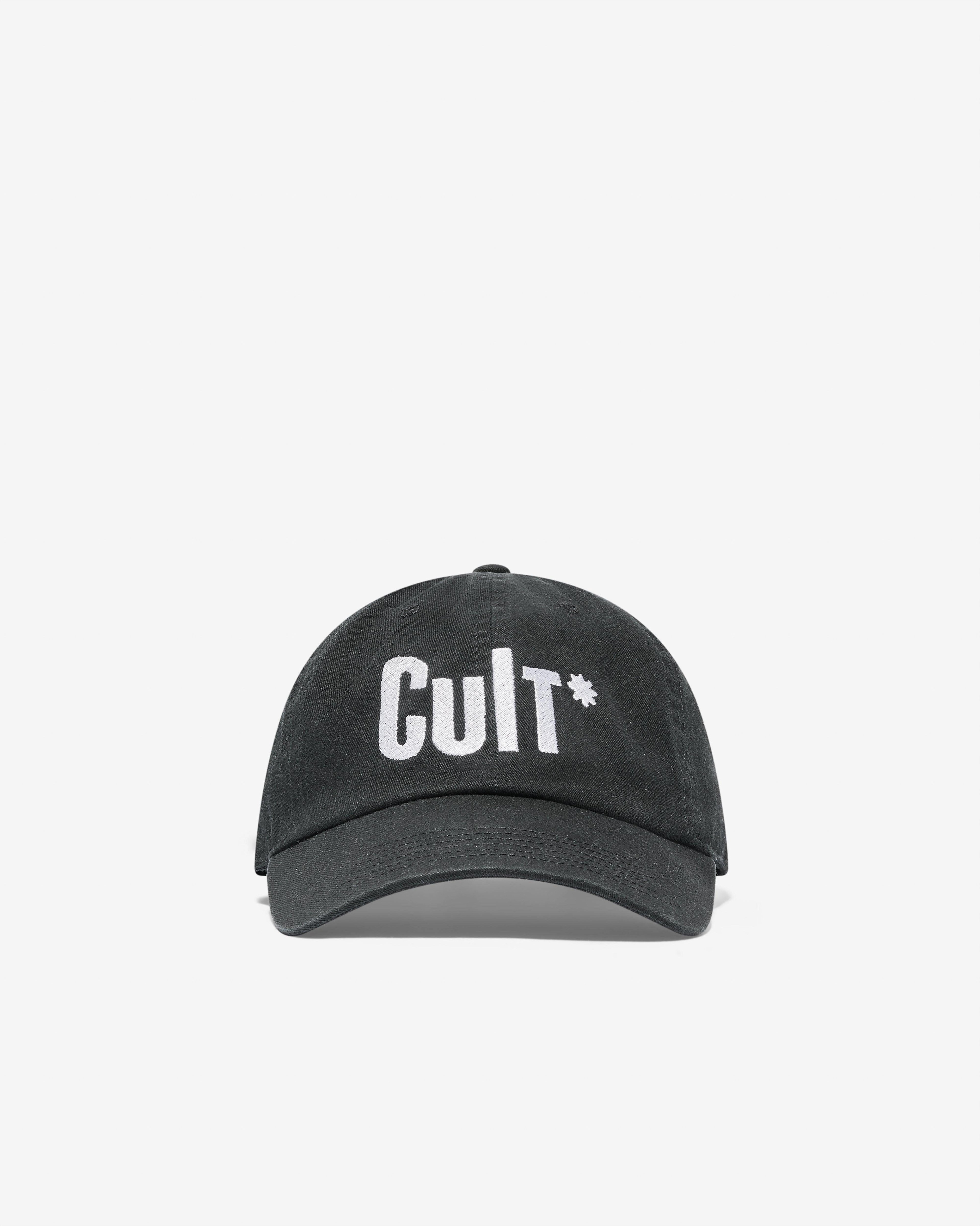 Cult* Magazine - Cult* Logo Cap - (Black) by CULT* MAGAZINE