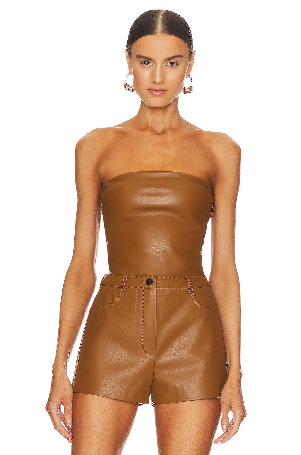 CULTNAKED Bandeau Top in Chocolate by CULTNAKED