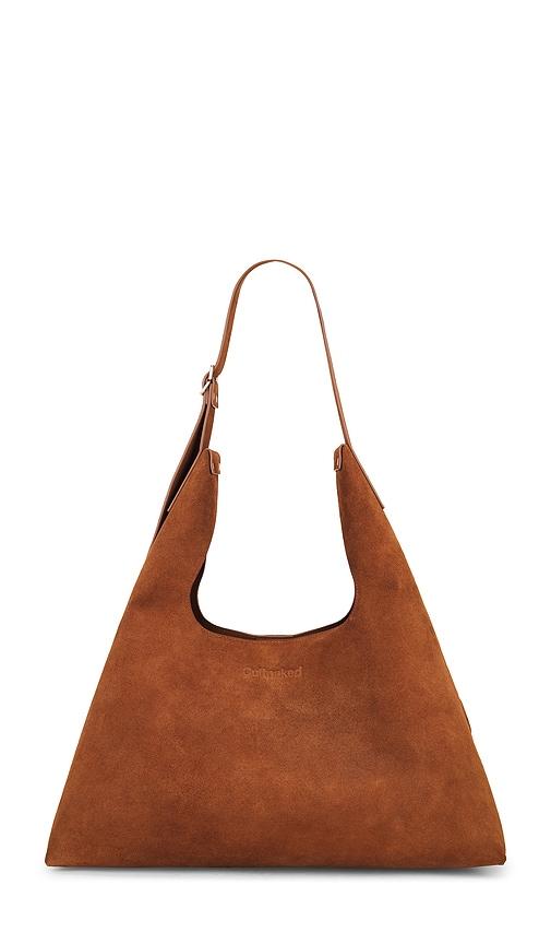 CULTNAKED Bound Bag in Tan by CULTNAKED