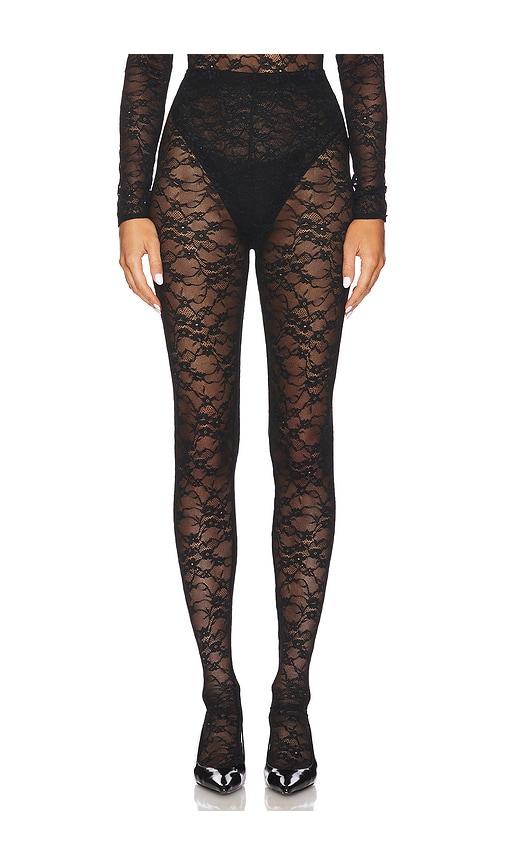 CULTNAKED Lace Skin Leggings in Black by CULTNAKED