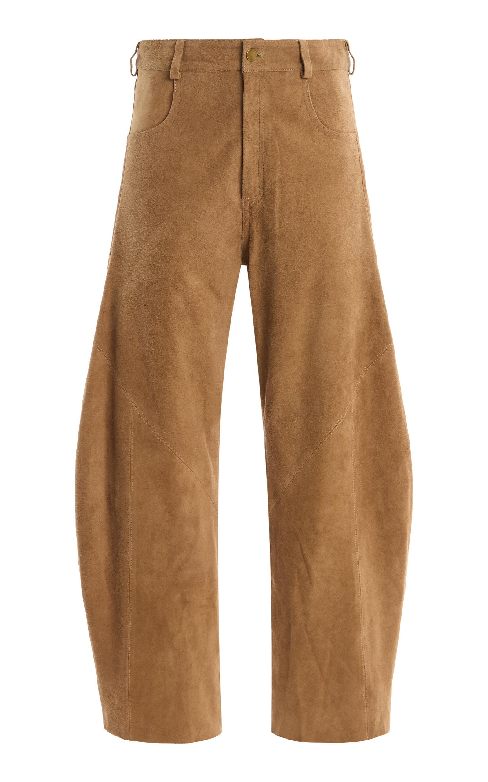 Curatoria Exclusive Quebrada Suede Pants - Moda Operandi by CURATORIA