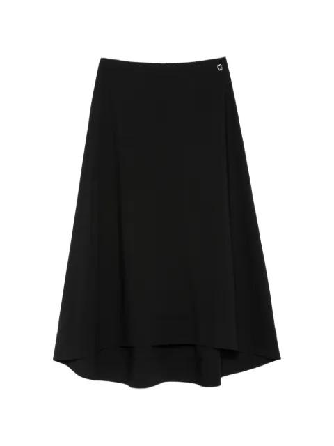 asymmetrical midi skirt by CURIEL