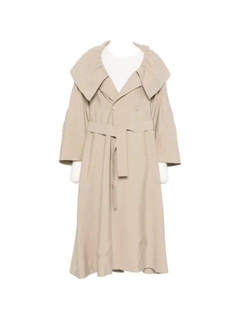 belted coat by CURIEL