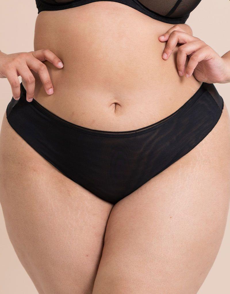 Lifestyle Short Brief Mesh Knickers Lingerie by CURVY KATE