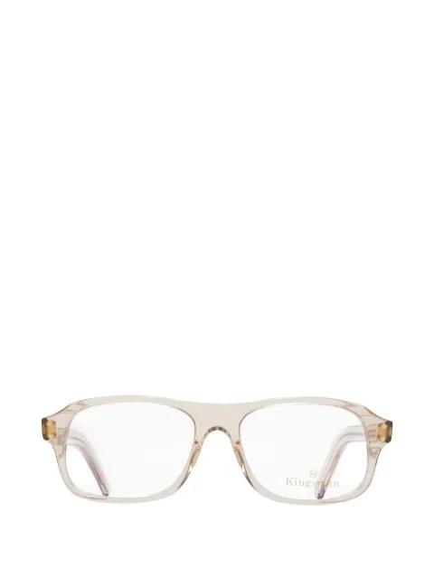 0847 oval-frame glasses by CUTLER&GROSS