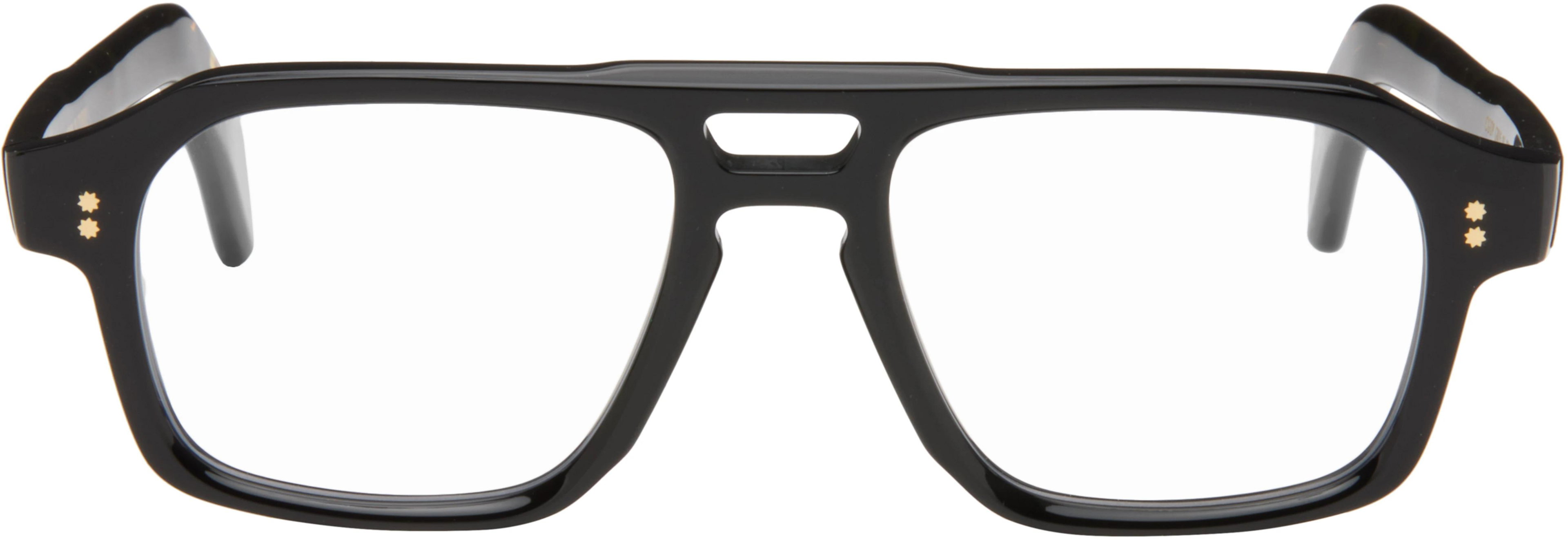 Black GR15 Aviator Optical Glasses by CUTLER&GROSS