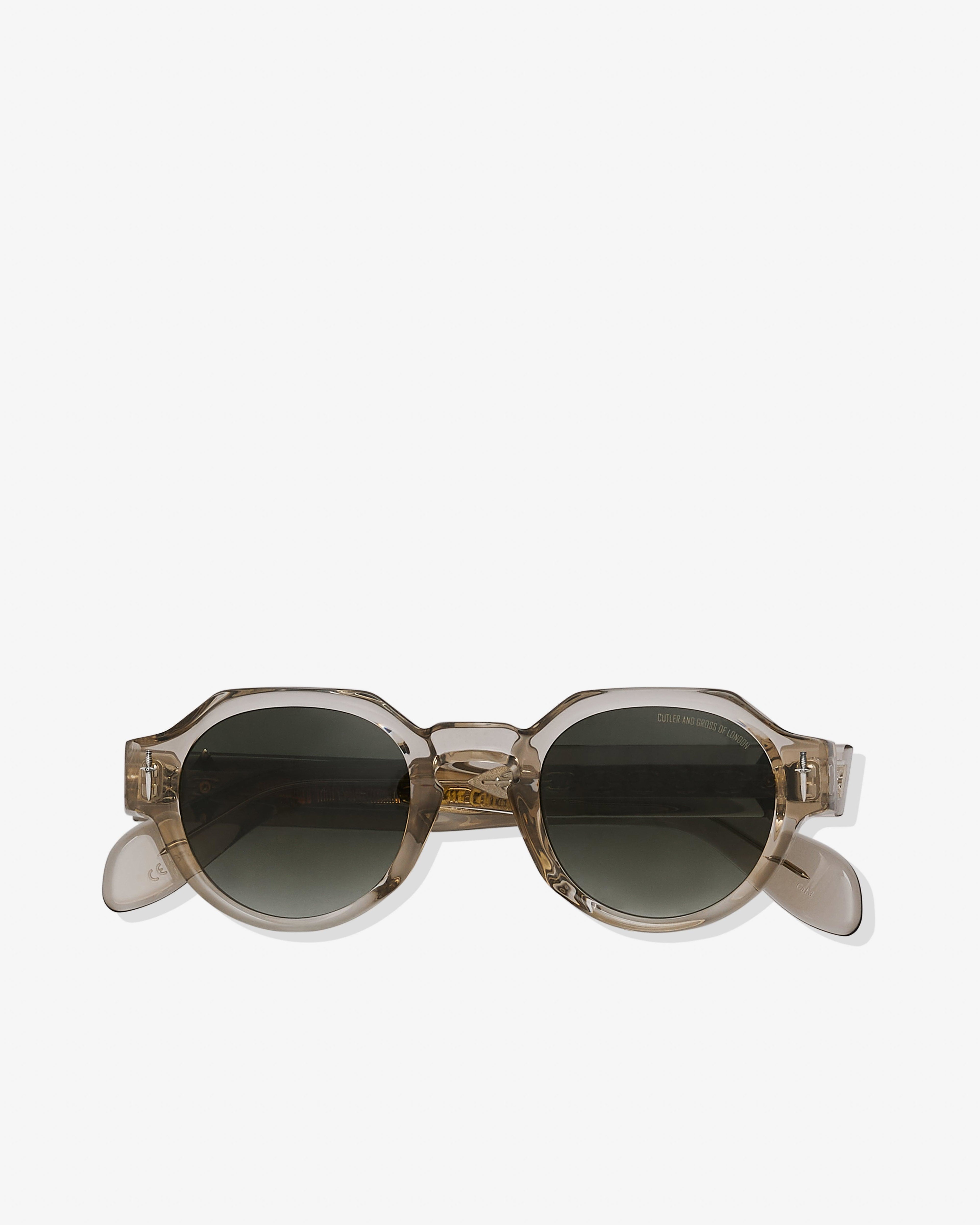 Cutler & Gross - The Great Frog Lucky Diamond I Round Sunglasses - (Sand) by CUTLER&GROSS