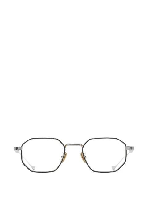 Lansdowne geometric-frame glasses by CUTLER&GROSS