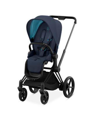 e-PRIAM 2 Smart Stroller in Matte Black by CYBEX
