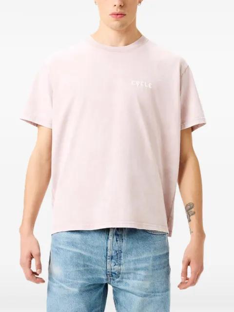 Over logo-print T-shirt by CYCLE