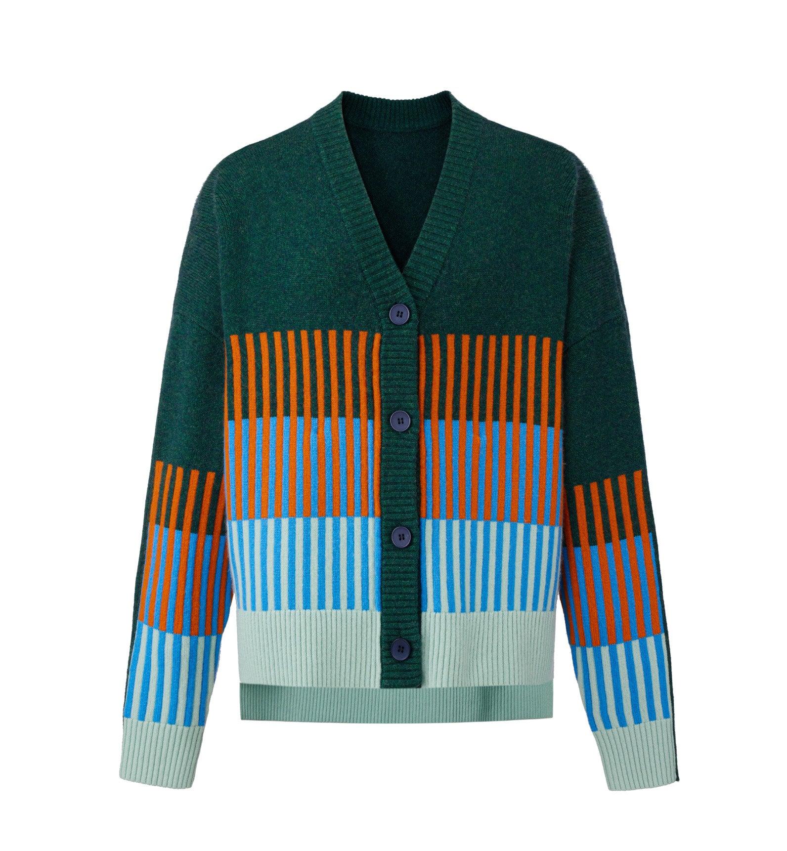 /products/cape-green-cardigan?variant=50861583335709 by CYNTHIA AND XIAO
