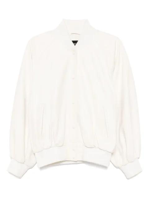 Downtown leather bomber jacket by CYNTHIA ROWLEY