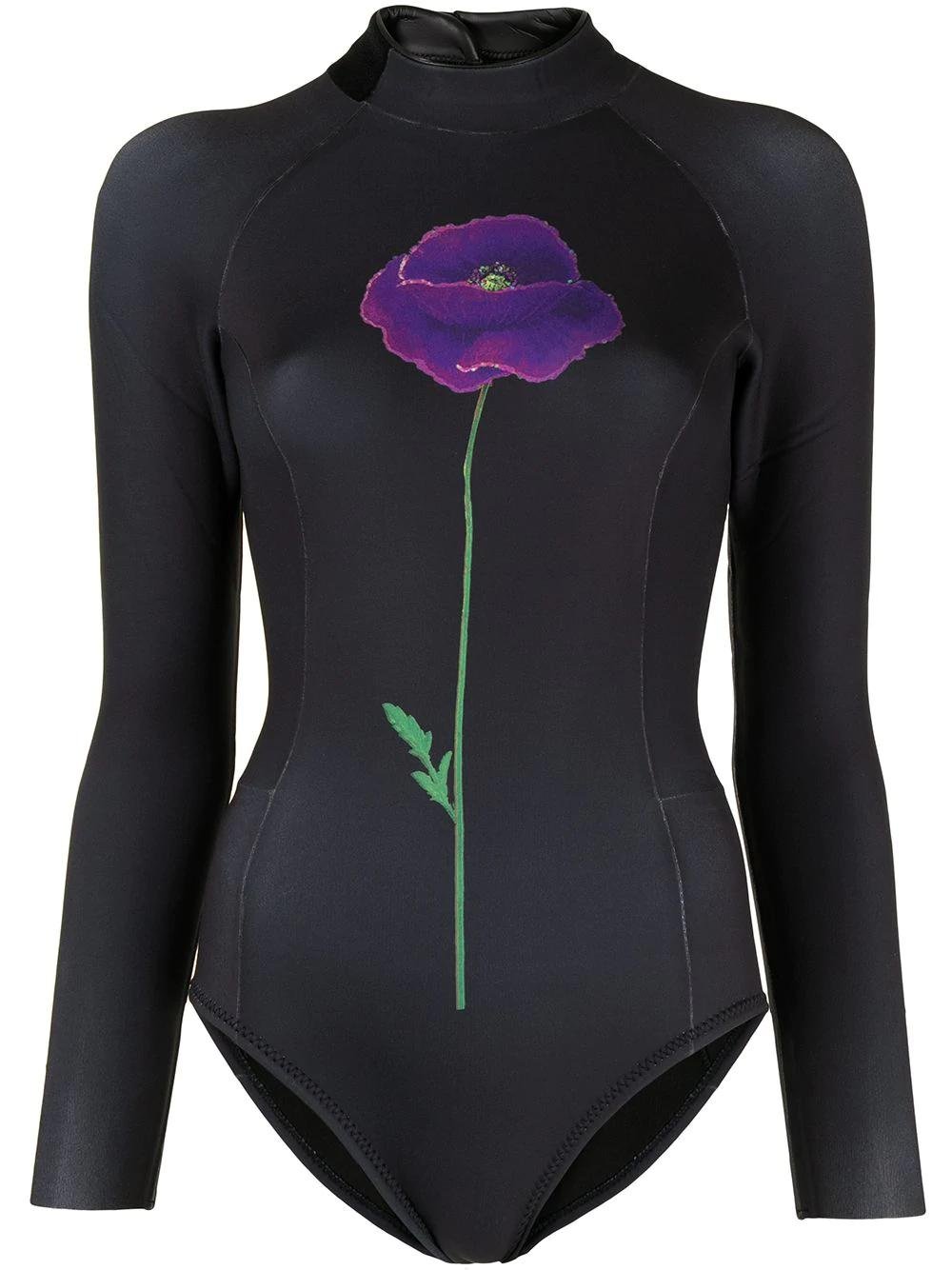 Jett poppy wetsuit by CYNTHIA ROWLEY