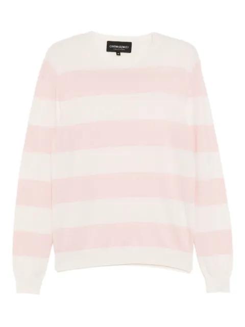 Lucky striped top by CYNTHIA ROWLEY