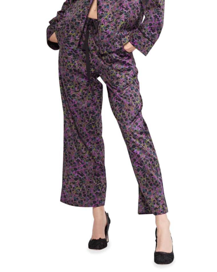 Printed Pajama Pants by CYNTHIA ROWLEY