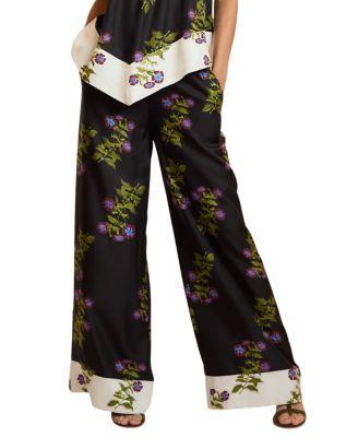 Silk Wide Leg Pants by CYNTHIA ROWLEY