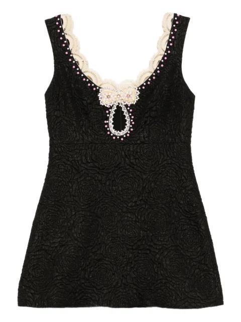 bead-embellished dress by CYNTHIA ROWLEY