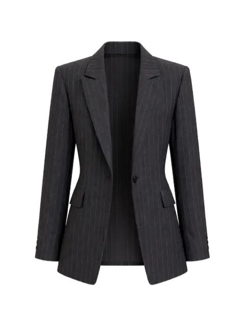 pinstriped blazer by CYNTHIA ROWLEY