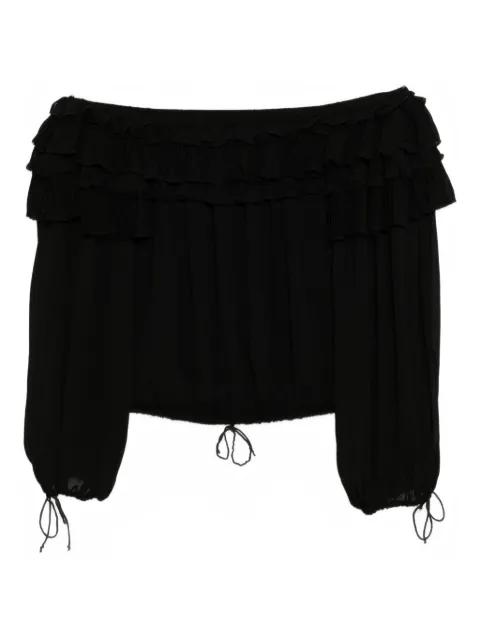 ruffled blouse by CYNTHIA ROWLEY