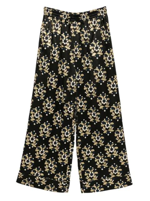 silk wide-leg trousers by CYNTHIA ROWLEY