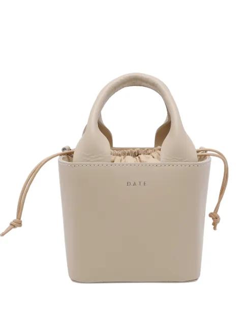 Cubo leather handbag by D.A.T.E.