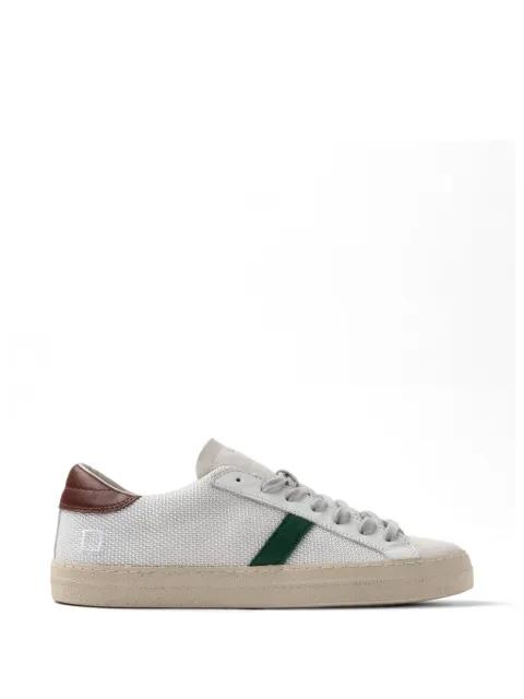 embroidered-logo suede-tongue sneakers by D.A.T.E.