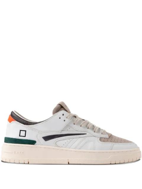 leather panelled sneakers by D.A.T.E.