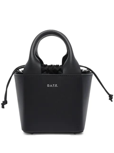 logo leather tote bag by D.A.T.E.
