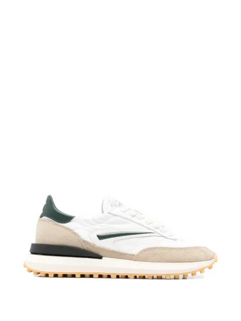 panelled suede-trim sneakers by D.A.T.E.