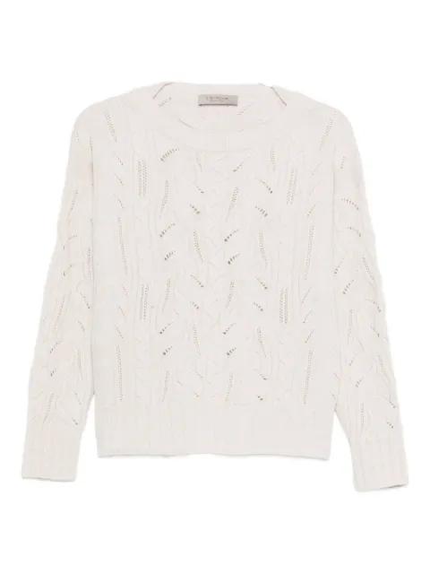 cable-knit sweater by D.EXTERIOR